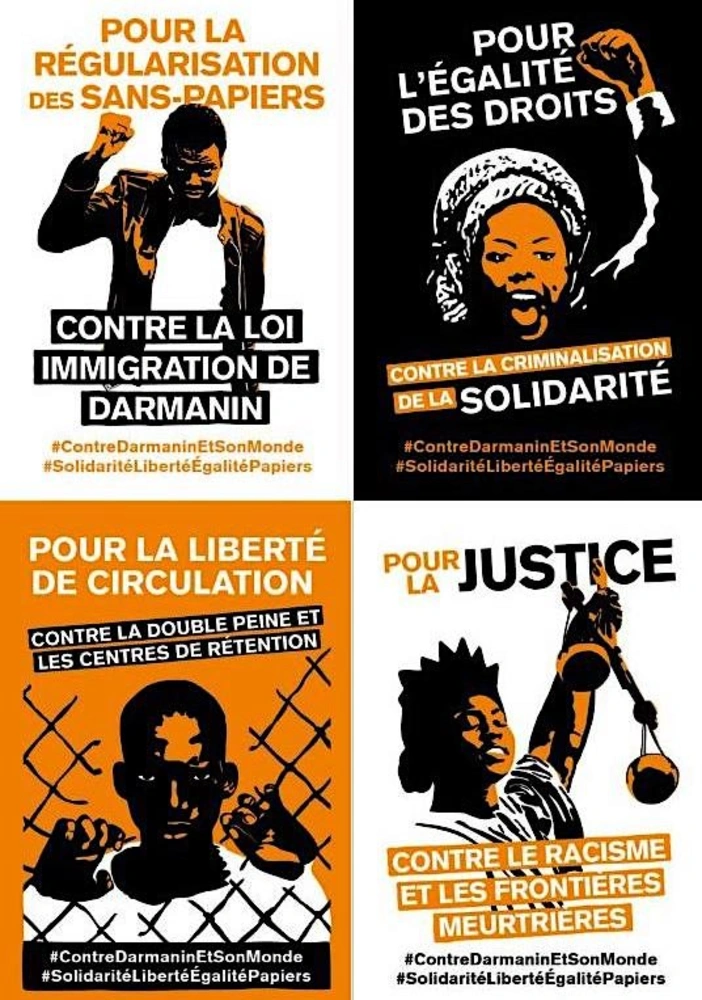 Affiches  Marche des solidarités